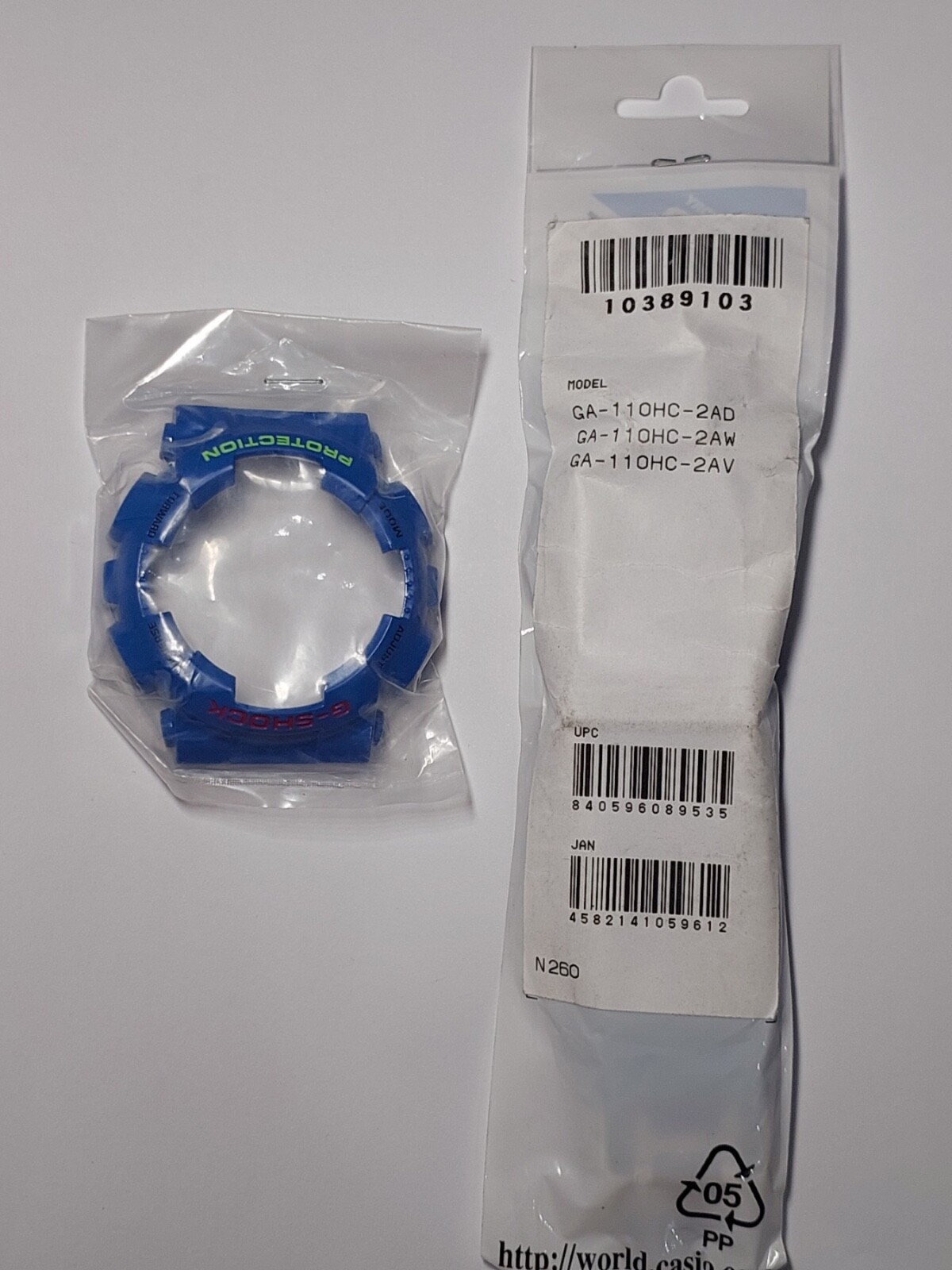 Casio G-Shock GA110HC-2 GA110 Glossy Blue Band and Bezel