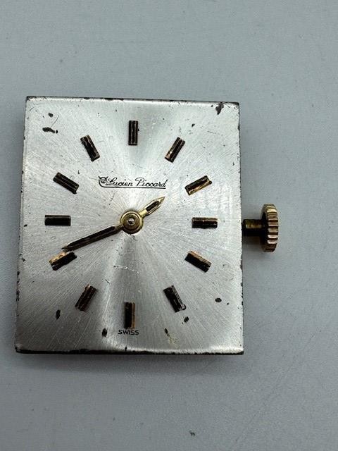 Vintage Lucien Picard Swiss 17 Jewels H62843 Watch Movement Parts/Repair