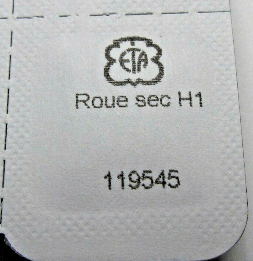 New Sealed ETA / Valjoux 7750 Watch Parts (Balance, Fork, Wheels, Pinions etc.)