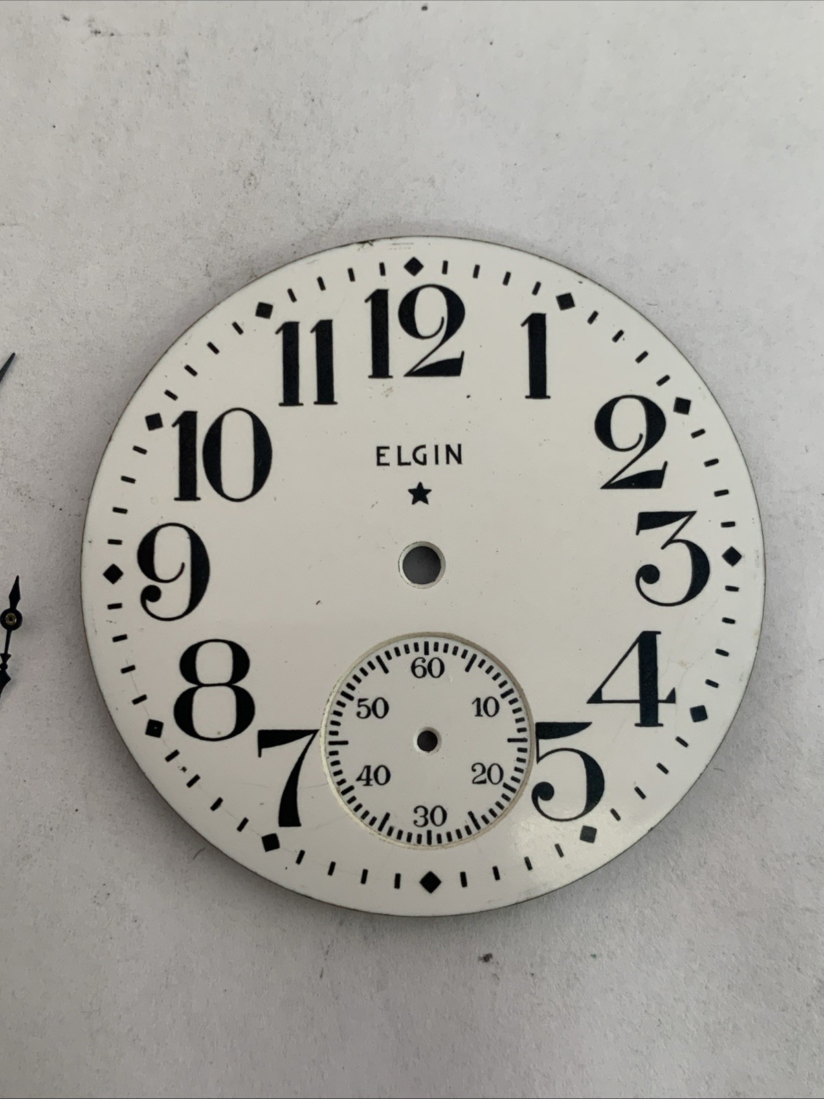 New Old Stock Elgin Star Dial with 3 Hands size 16 – Original Watch Parts