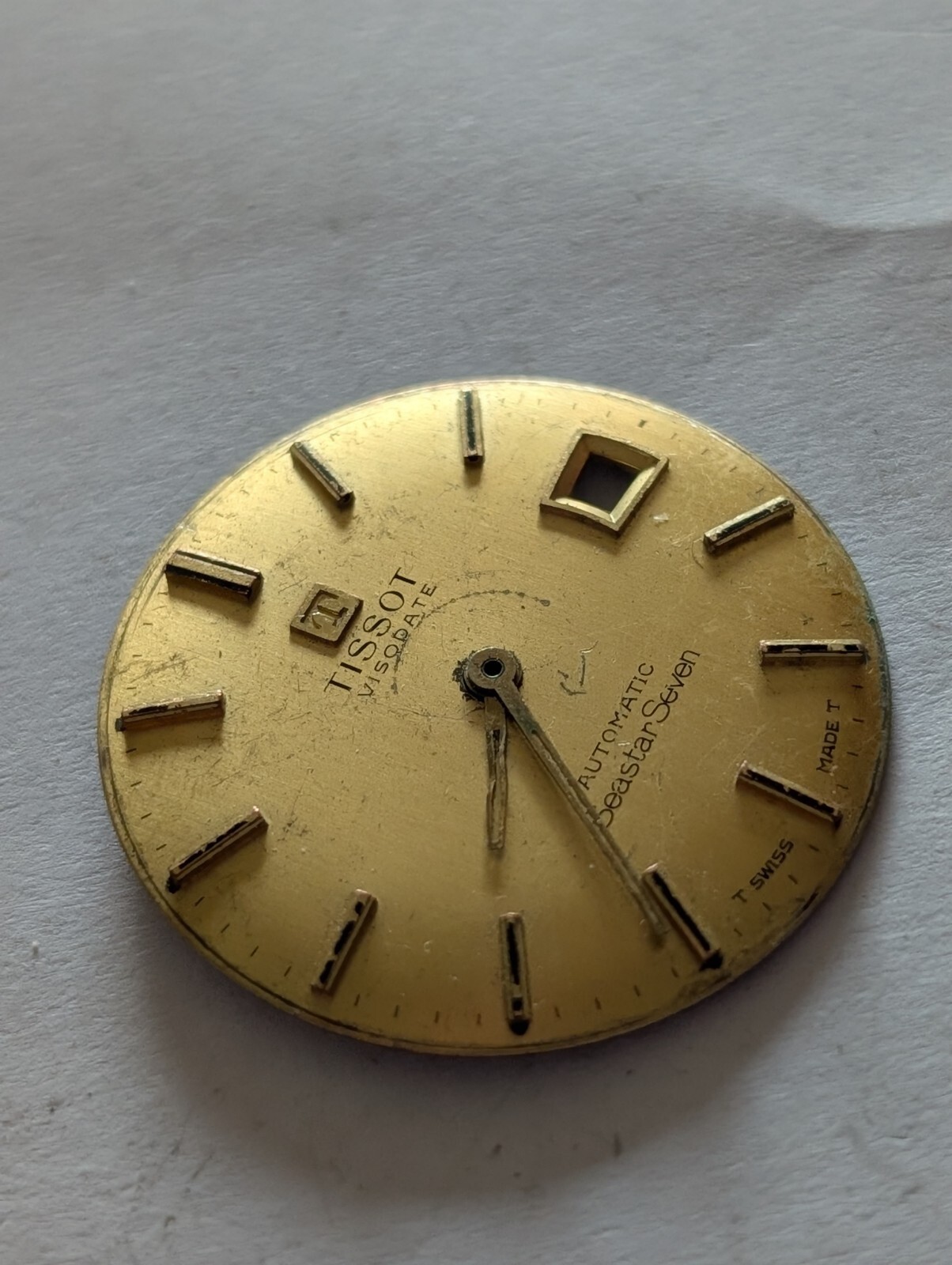 Vintage Tissot Automatic SeaStar Seven 29.5mm Watch Dial