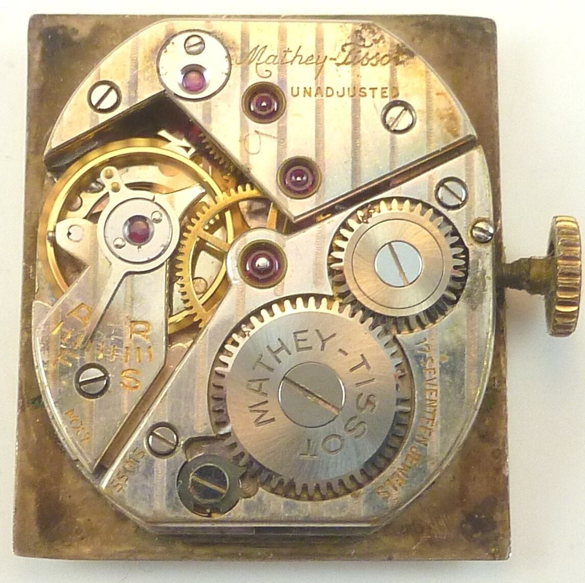 Mathey – Tissot Mechanical – Complete Running Movement – Repair / Parts