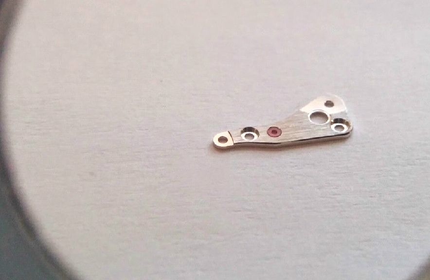ROLEX WATCH PARTS, Rolex 2230, 2235 Watch Part 125 minute pinion bridge, NEW