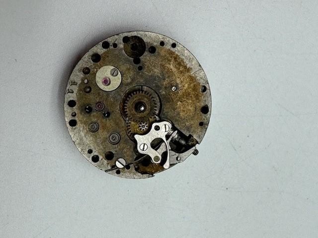 Vintage Optima 15 Jewels Mechanical Watch Movement Untested