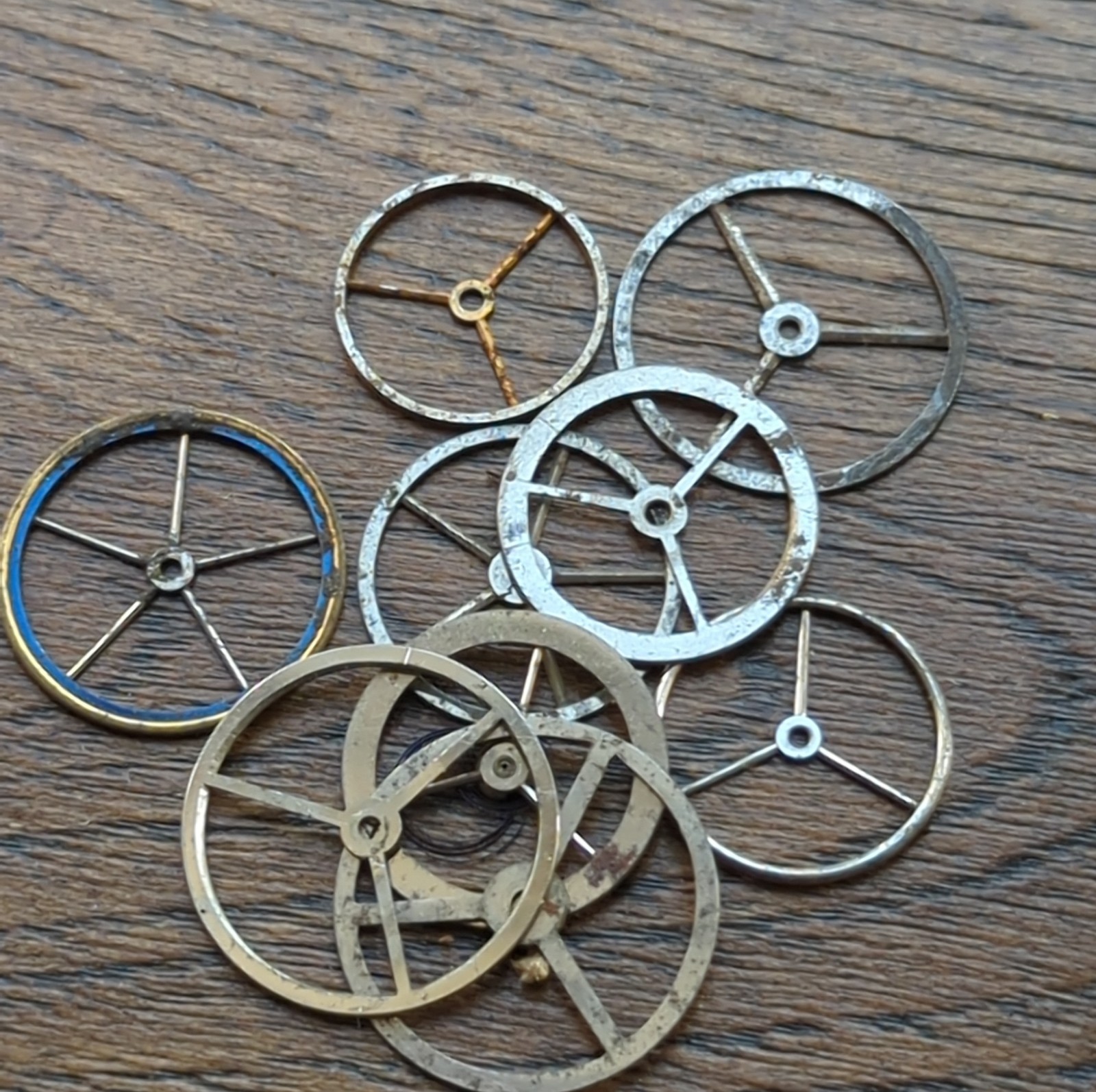 Antique Verge Fusee Pocket Watch Parts for Watchmakers (CV25)