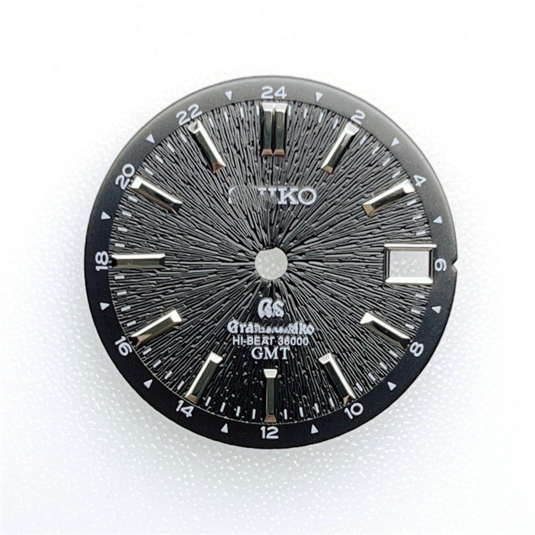 28.5mm Radial Pattern Watch Dial No Lume for Nh34 Nh35 Movement Watch Parts