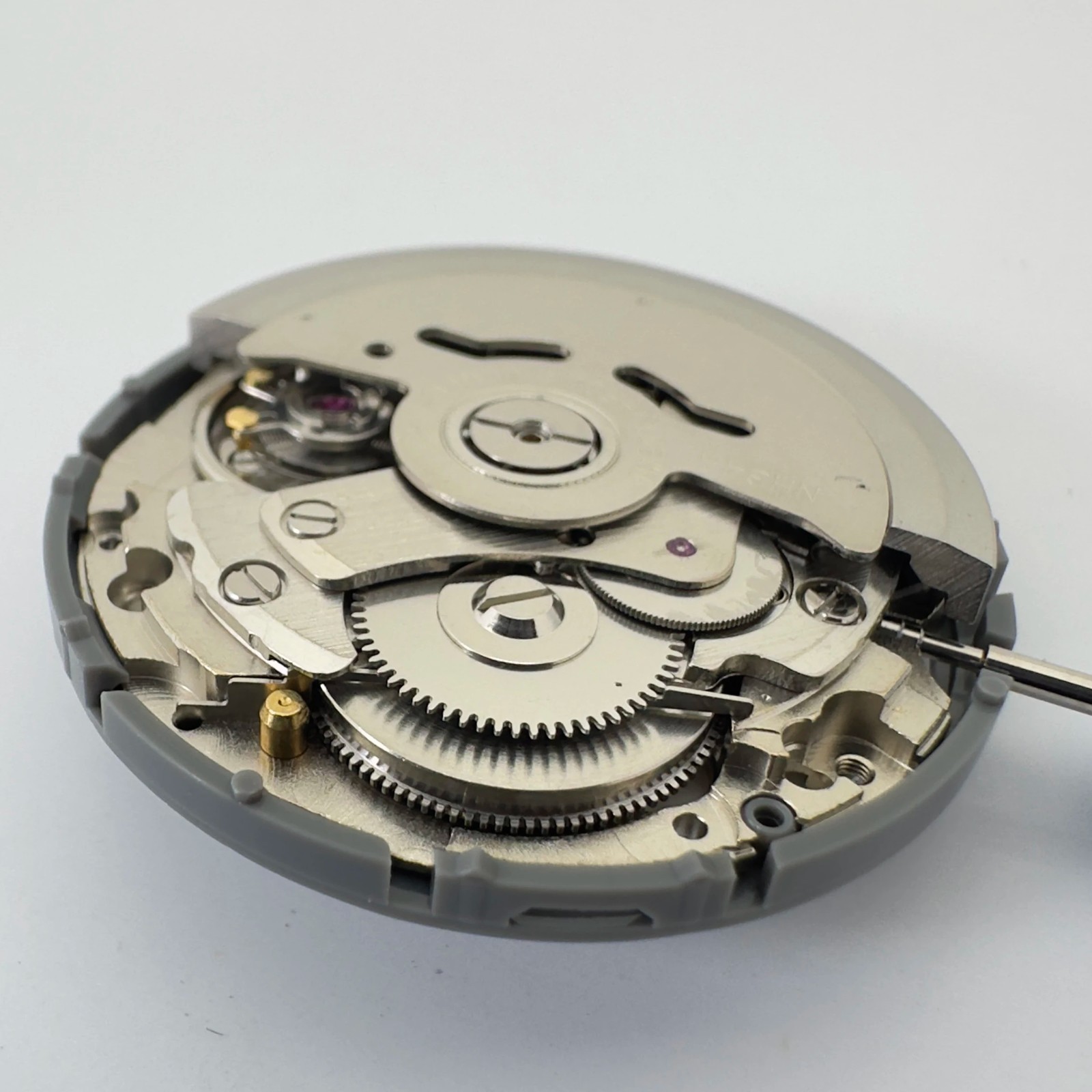 Genuine Seiko NH34 NH34A GMT Automatic Movement 24H TMI White Date at 3