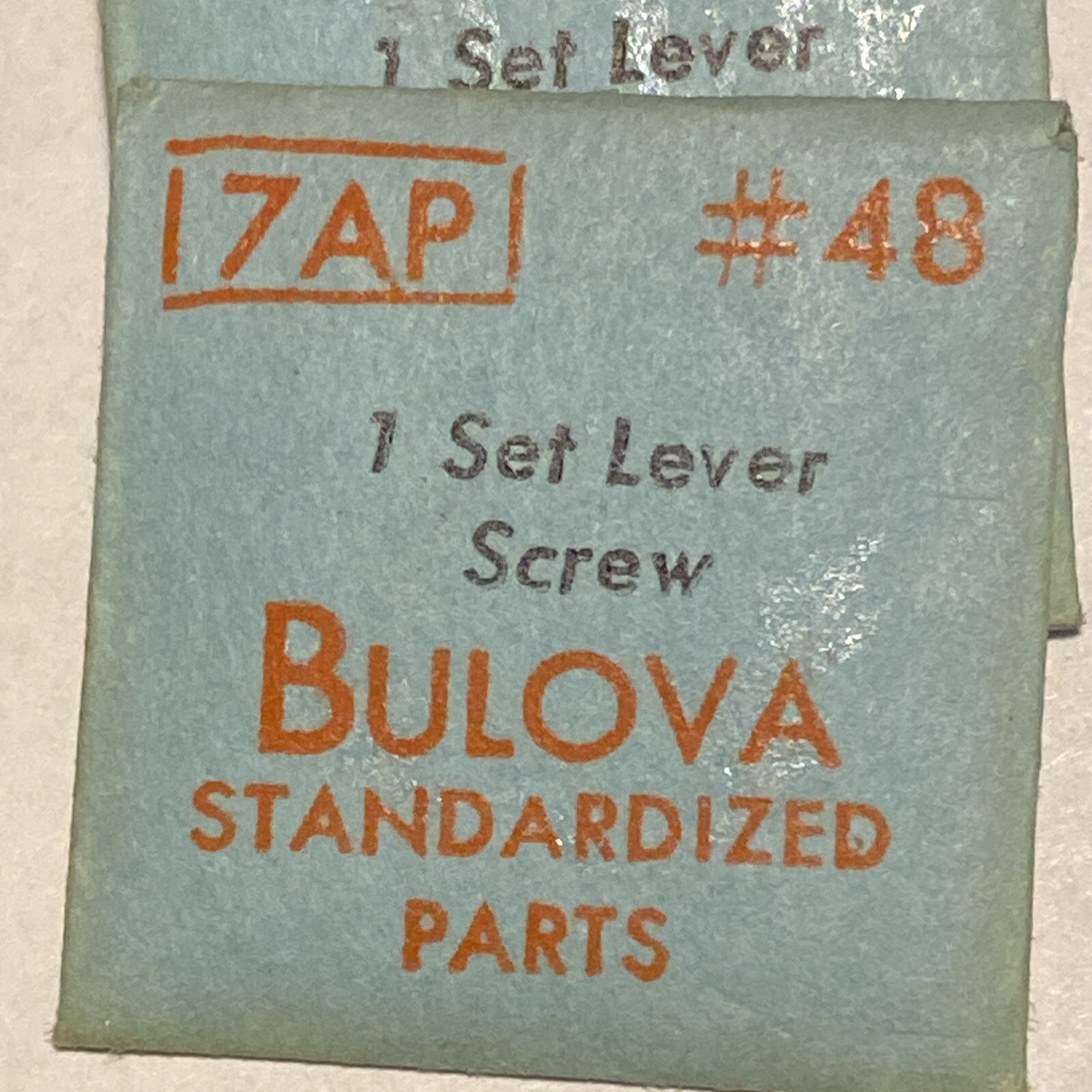 NOS Bulova Set Lever Screw #48 #5443 Cal. 3AC 7AD 7AK 7AP 7BPP 7BS 10AX 11AAC