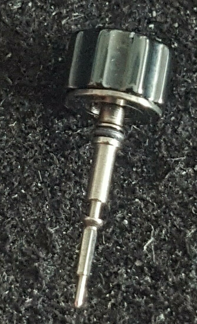 RADO Water Resistant Black Ceramic Cap Crown Part Number 48-072