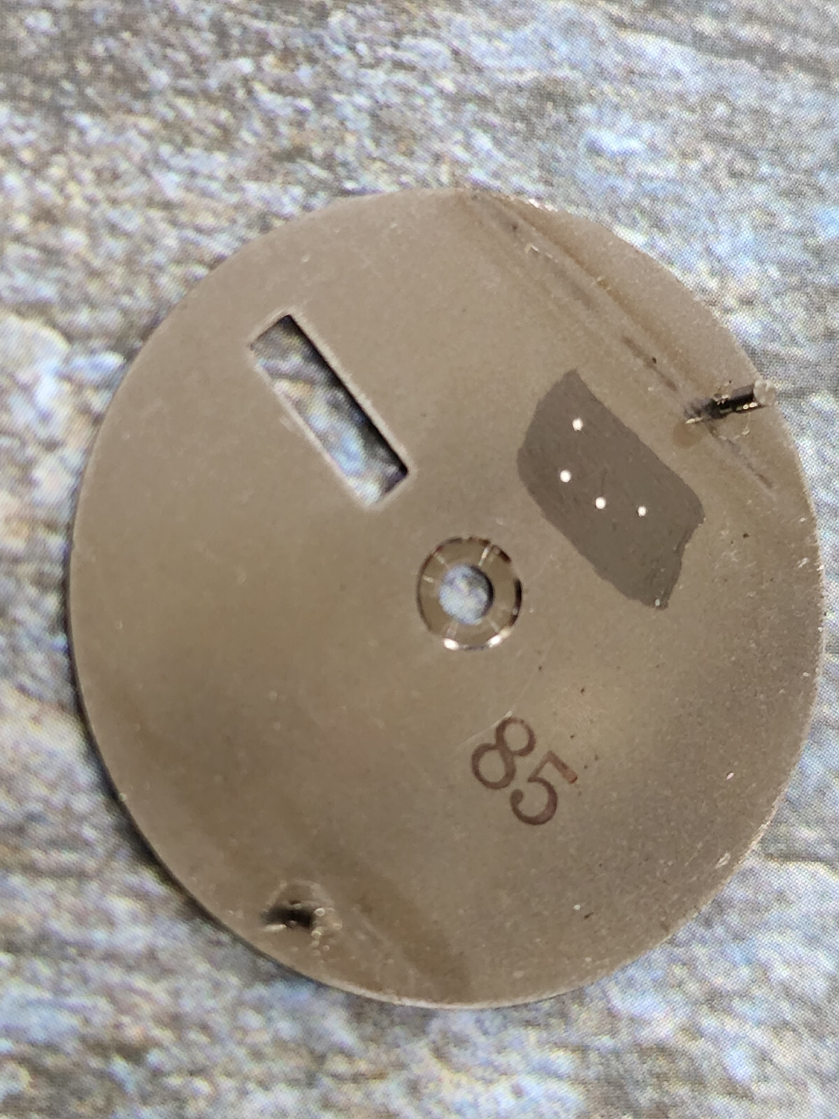 Nos Dial for Seiko 5 Automatic 6309 507L NOS Vintage Watch.