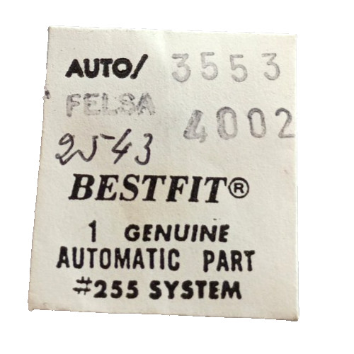 Felsa 4002 IND DATE WHEEL watch part #A/3553 2543