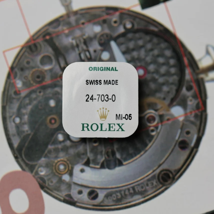 NEW Rolex 24-703-0 Steel Crown New in Blister