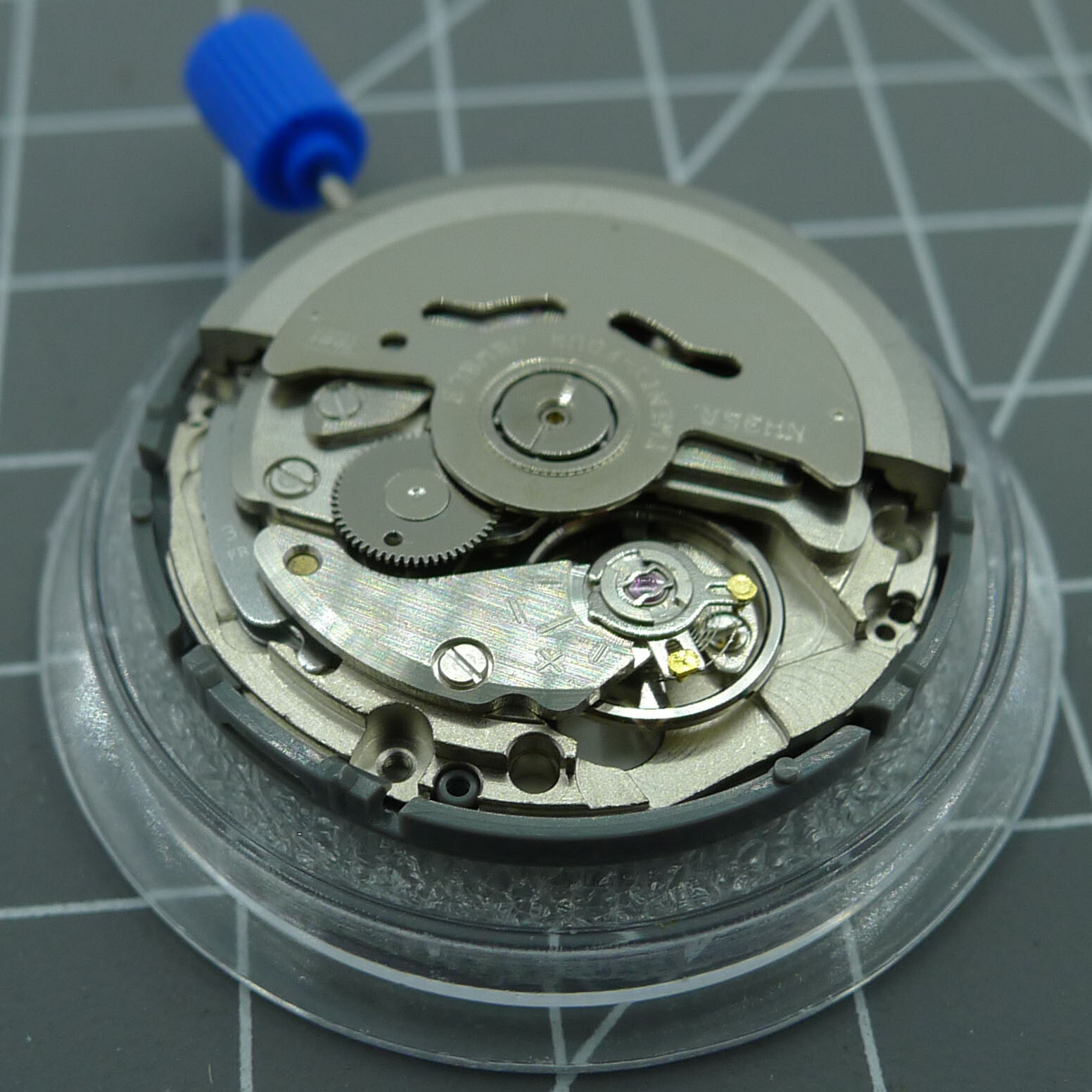 Japan NH35 NH35A Movement Black Spade Automatic Mechanical SKX007 Crown At 3/3.8