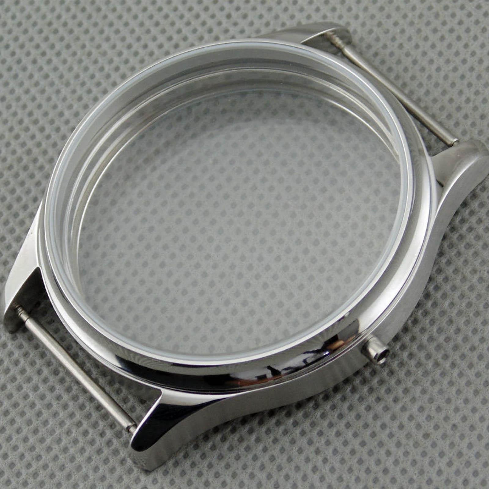 22mm Stainless Steel Watch Case For Seagull ST3600/ST3621 ETA 6497/6498 Movement