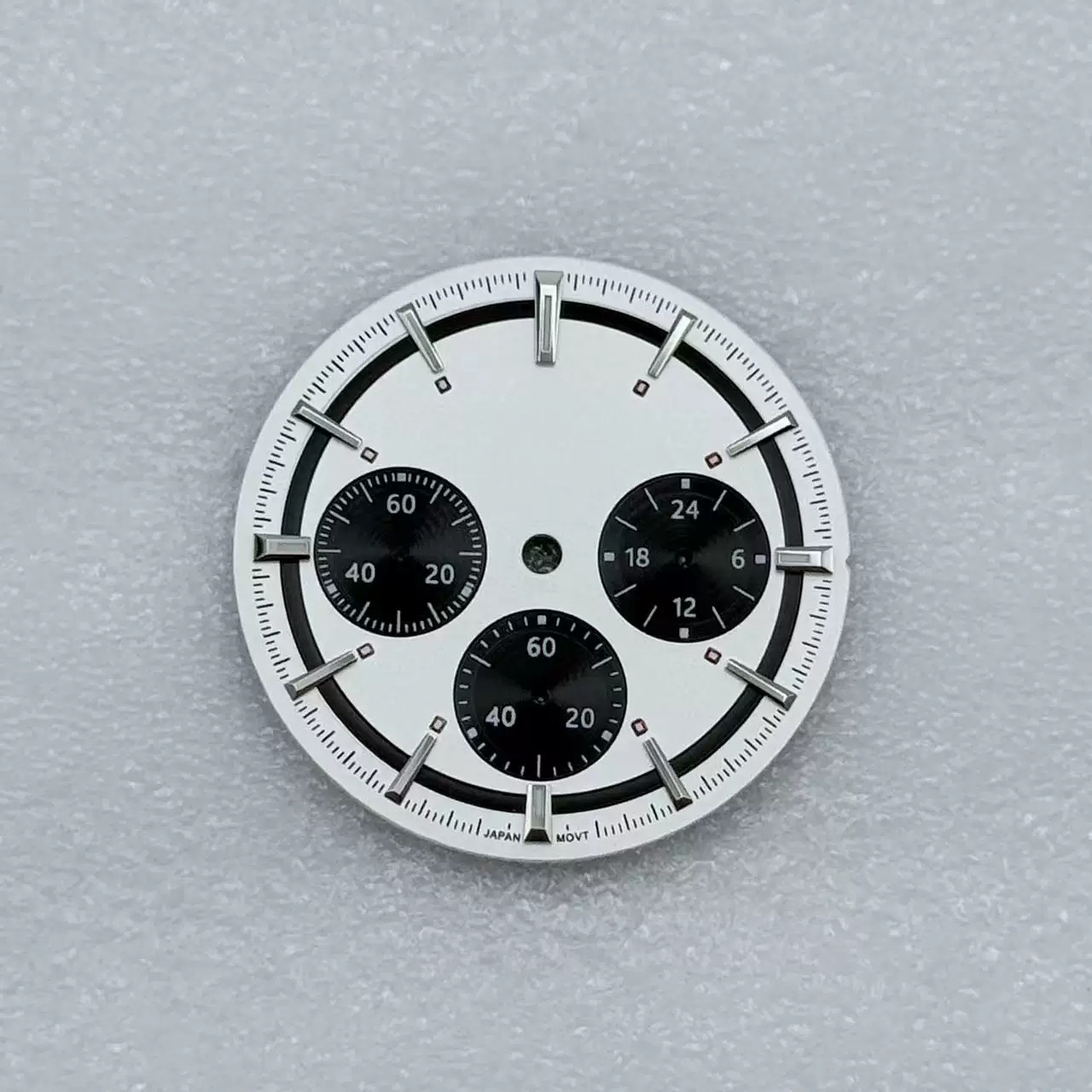 29.5mm/32.5mm Multi-functional Watch Dial Green Luminous for VK63 Movement Parts