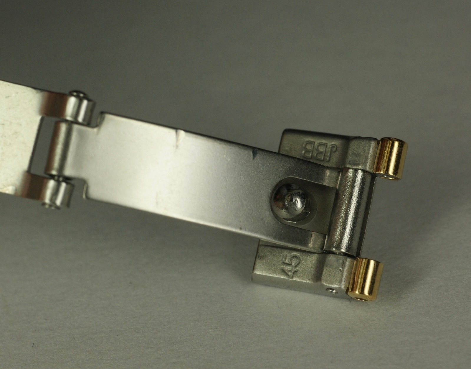Genuine OMEGA 6553/865 Bracelet Band Buckle 18K Gold Stainless Steel Ladies 12mm