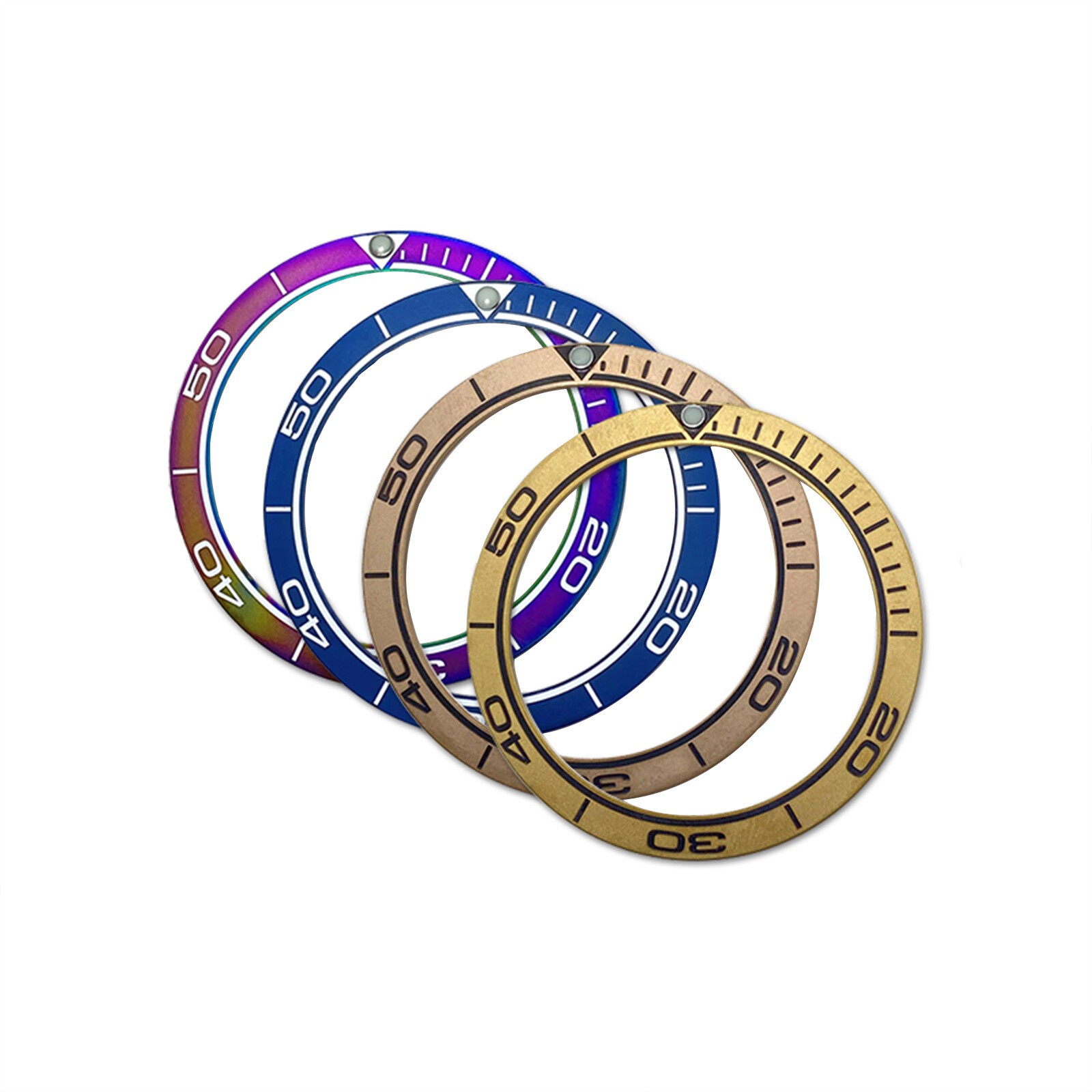 38mm Colorful Ceramic Ring Watch Bezel Accessories For Water Ghost Sk007 Watch