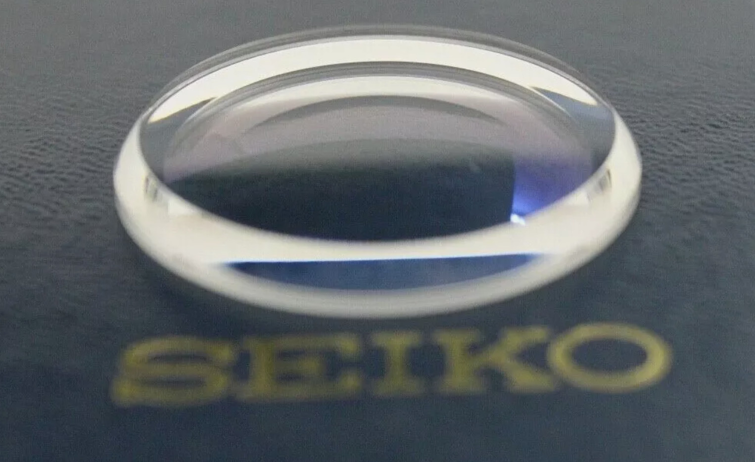 New Sapphire Glass Crystal Seiko 6105-8000 6105-8009 Low Dome Blue AR Swiss