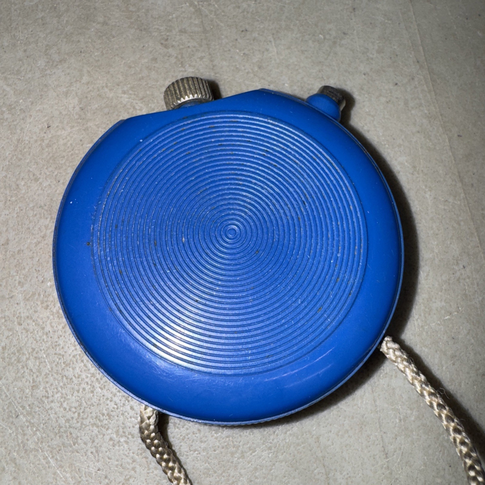 Vintage Sears 1/5 TH Pocket Timer Made In Great Britain UNTESTED