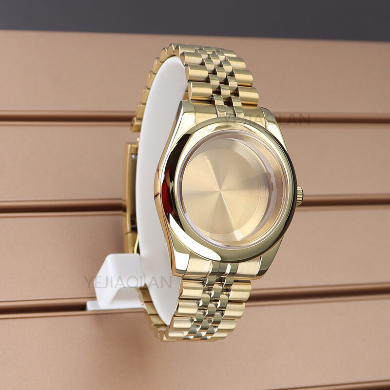 For nh35 nh36 38 Movement 28.5mm Dial 36mm/39mm Watch Case strap Sapphire Glass