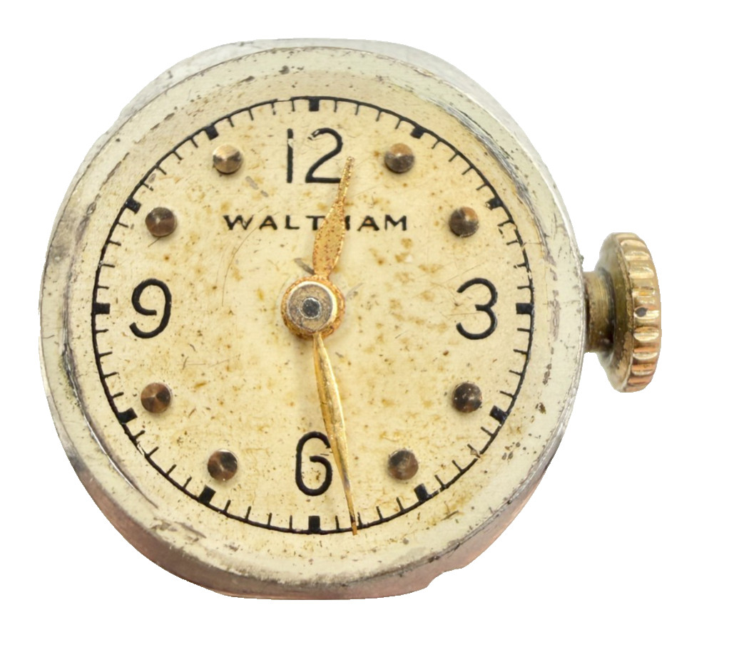 Running Antique Waltham Cal.675 21j Manual Wind Ladies Watch Movement