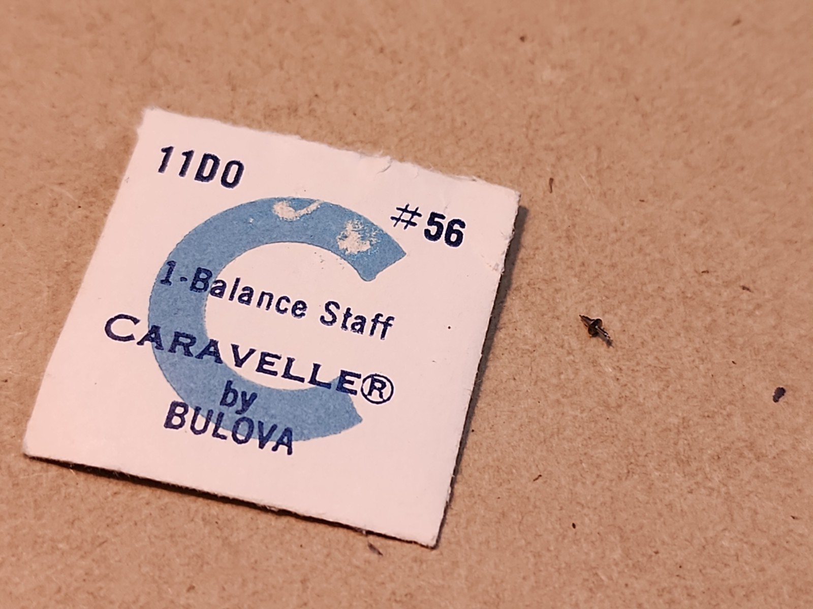 Factory NOS Caravelle 11 DO P/N 56 Balance Staff Parts Spares Repairs