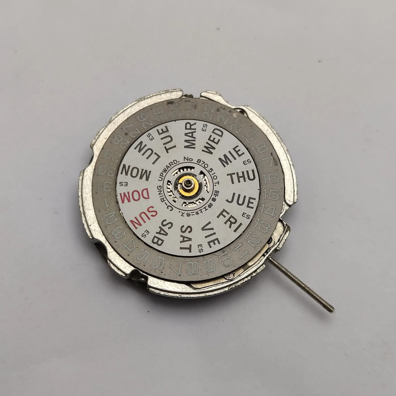 Seiko 6119C Automatic Watch Movement For Parts FAZ8ABR2