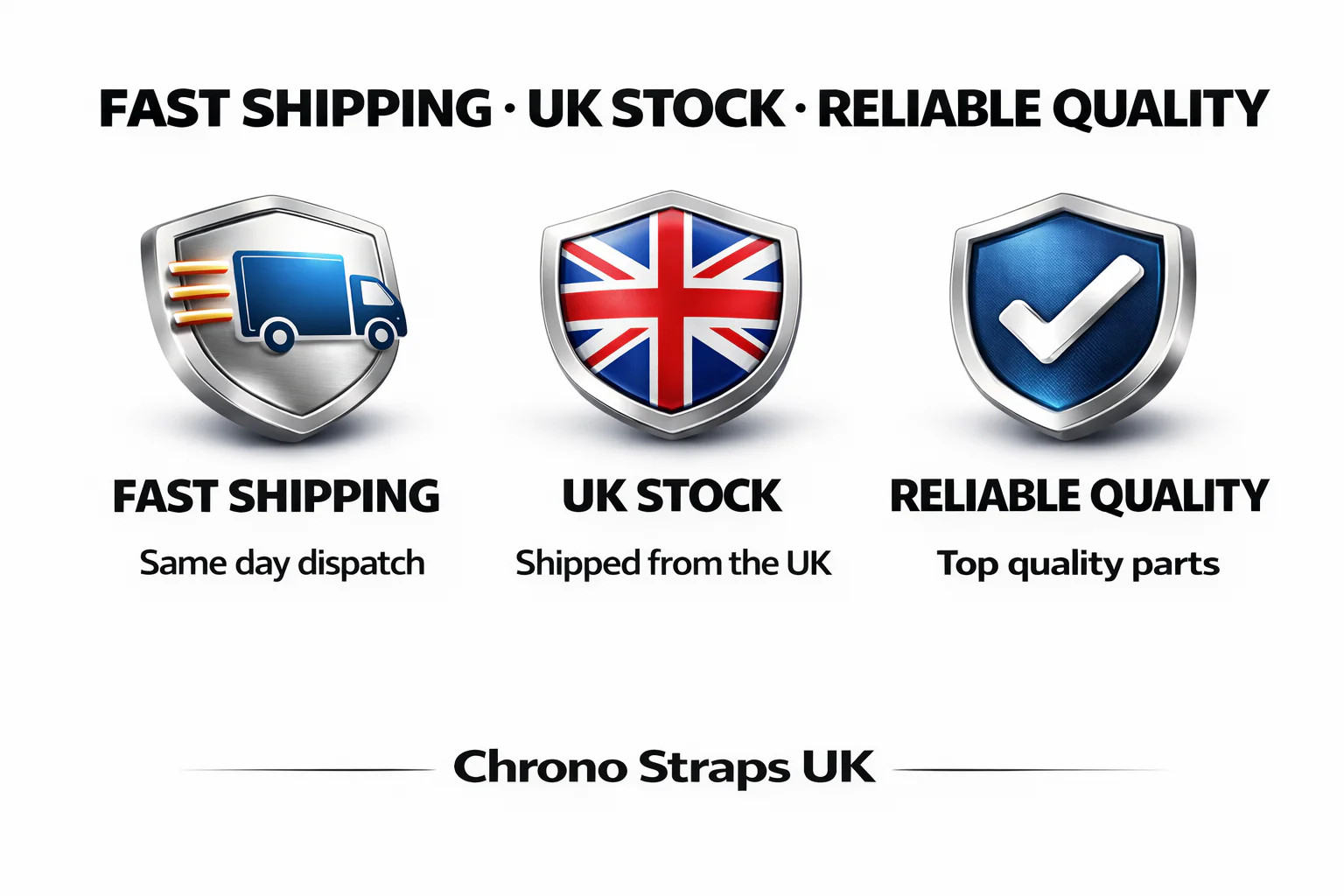 1.8mm Watch Spring Bars Stainless Steel | Double Flanged | 18mm–40mm Multi-Pack