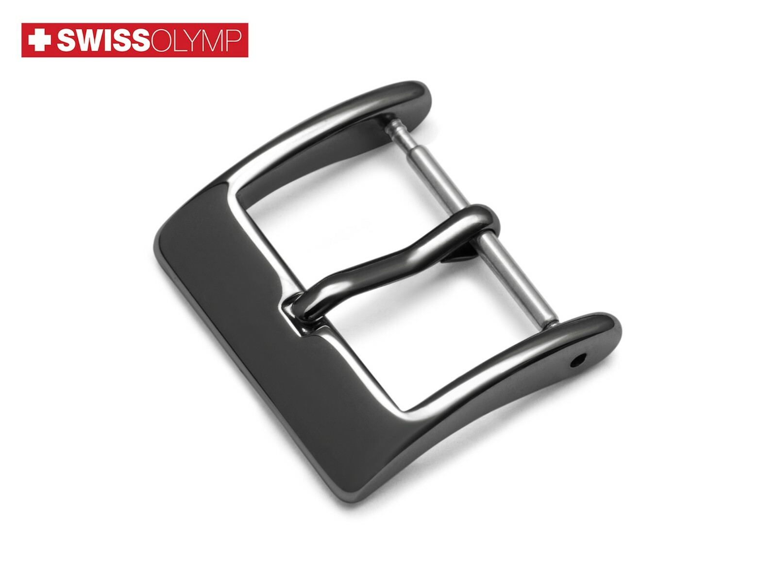 For BELL & ROSS Watch Buckle Clasp Leather Strap Band Silver Black Rose Gold