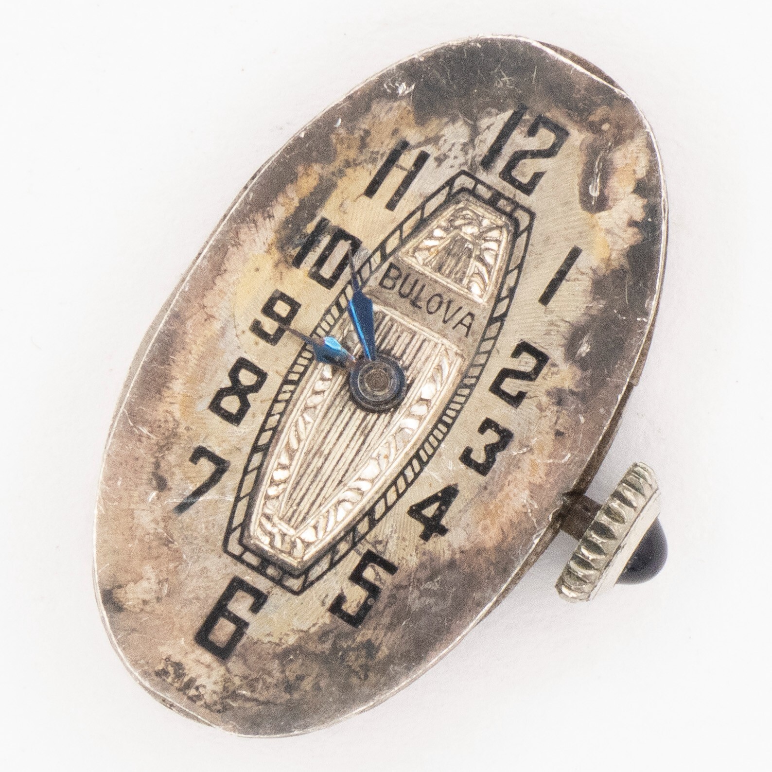 Vintage Bulova Caliber 6W 17-Jewel 2-Adjustment Wristwatch Movement