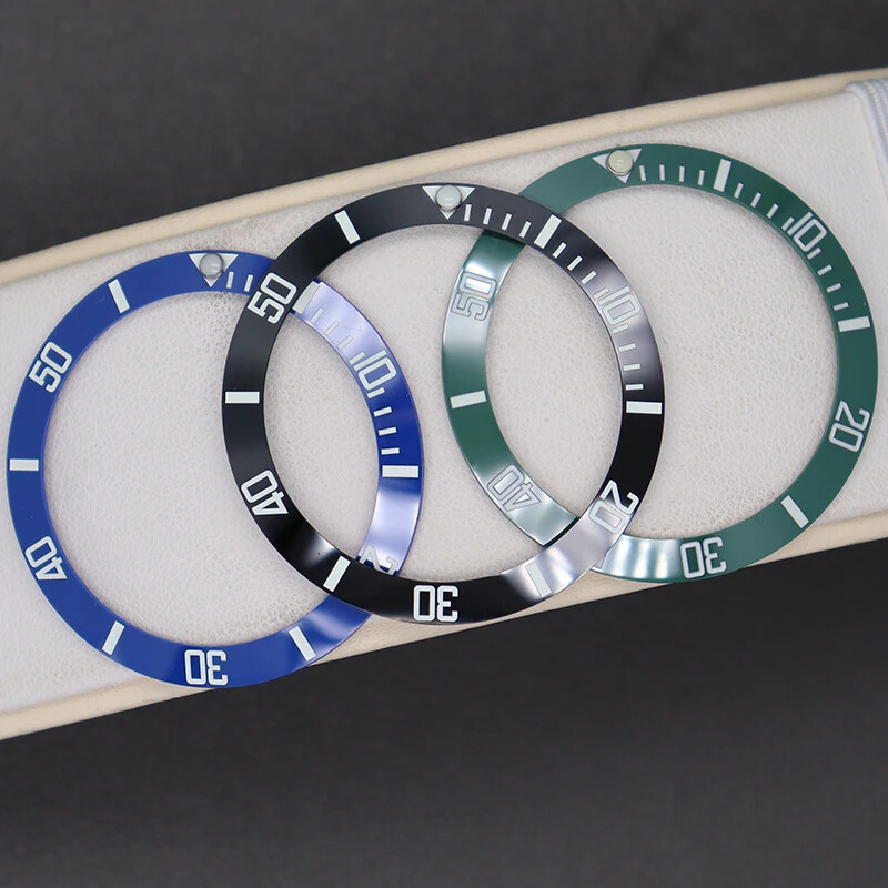 38mmX30.7mm 3C luminous diver ceramic insertion frame For 40mm R- Watch case