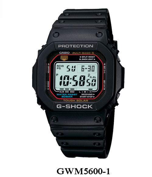 G-Shock Casio G-5600E GWM-5600 GWM-5610 G-5600UE watch band bezel case cover
