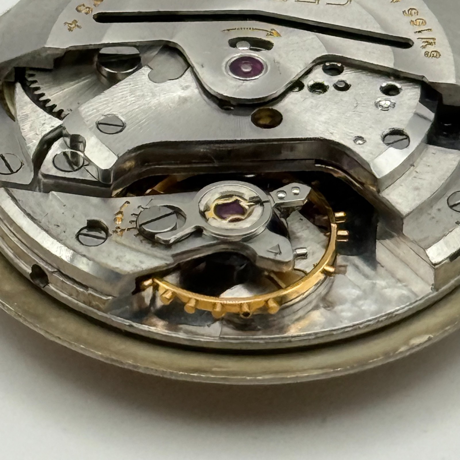 Certina 25-45 Watch Movement 23 Jewels Swiss Automatic Vintage Parts 25.9mm