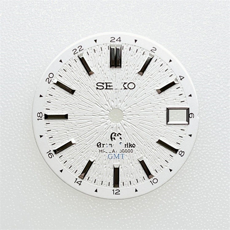 28.5mm Radial Pattern Watch Dial No Lume for Nh34 Nh35 Movement Watch Parts