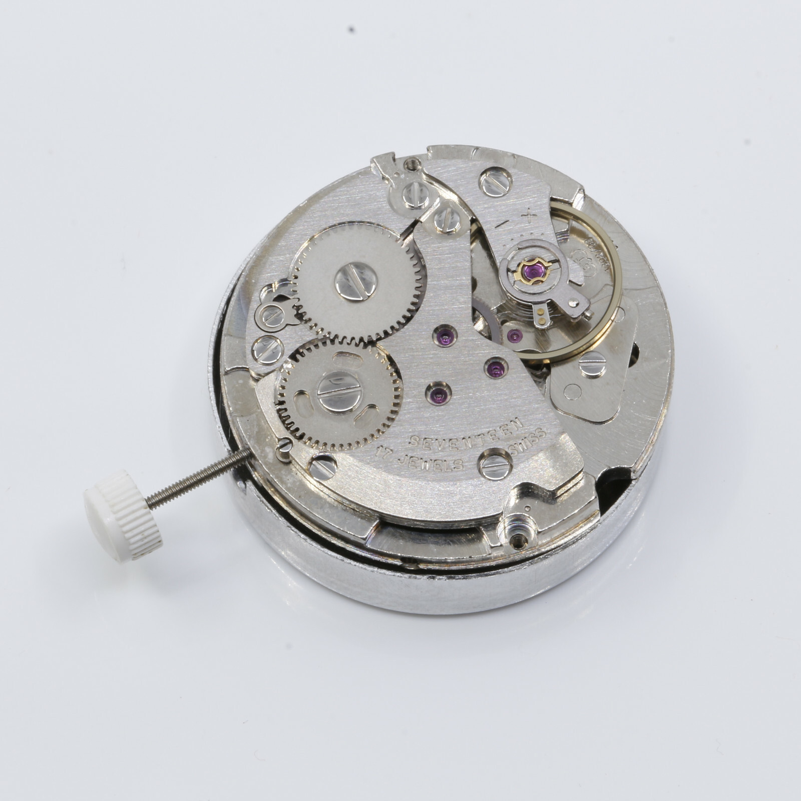 Movement AS 1802 / 03 NOS, Swiss, 17 Jewels Incabloc ST 1802 / 03 Movement