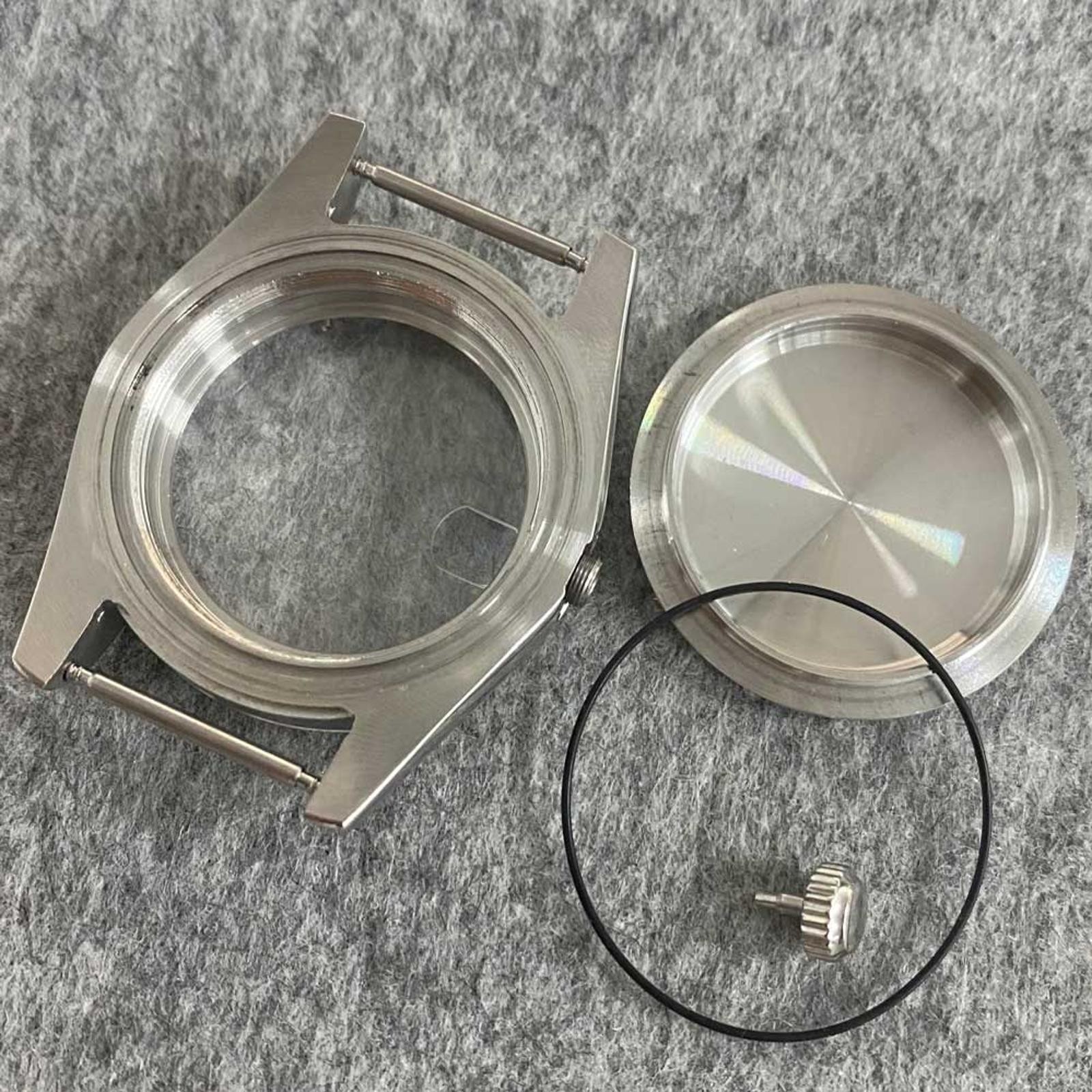 39mm Diameter Stainless Steel Sapphire Glass Watch Case For Seiko NH35/36;