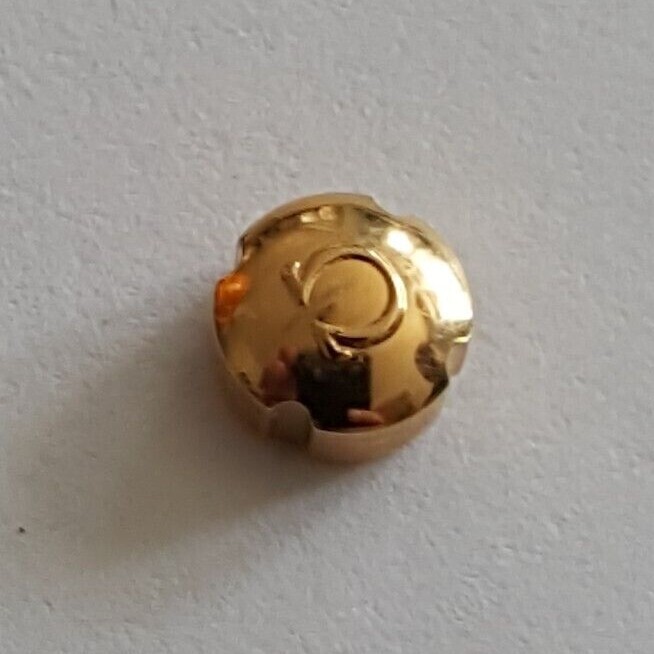 Omega Water Resistant Gold Plated Crown Part Number 42023