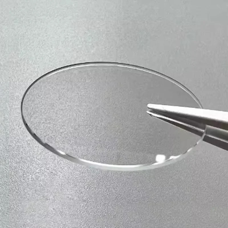 3PCS 1mm Tempered Glass Watch Crystal – Round Flat Replacement 16mm-45mm Repair