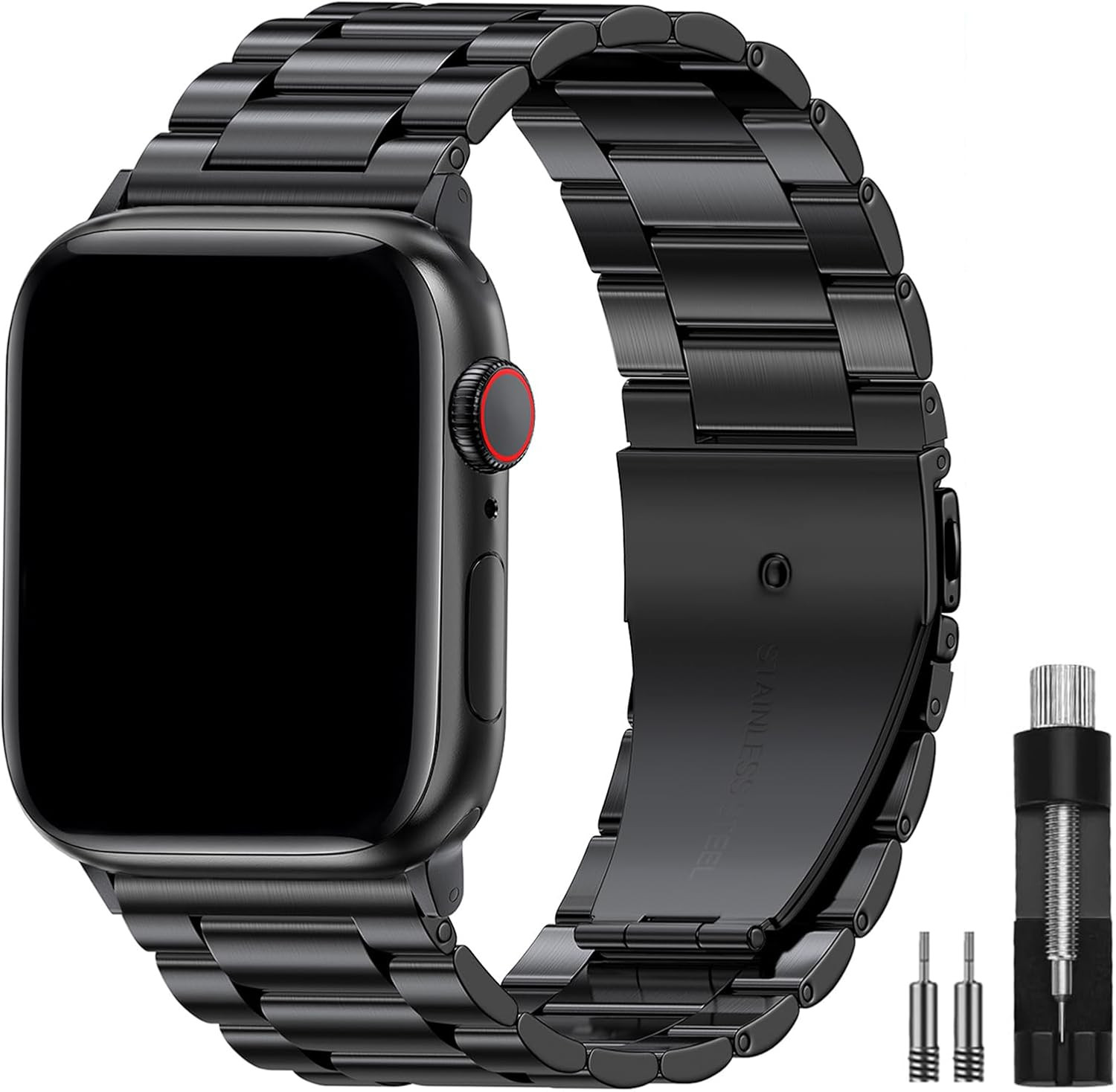 Metal Band Compatible with Apple Watch Bands for Men 49Mm 46Mm 45Mm 44Mm 42Mm 41