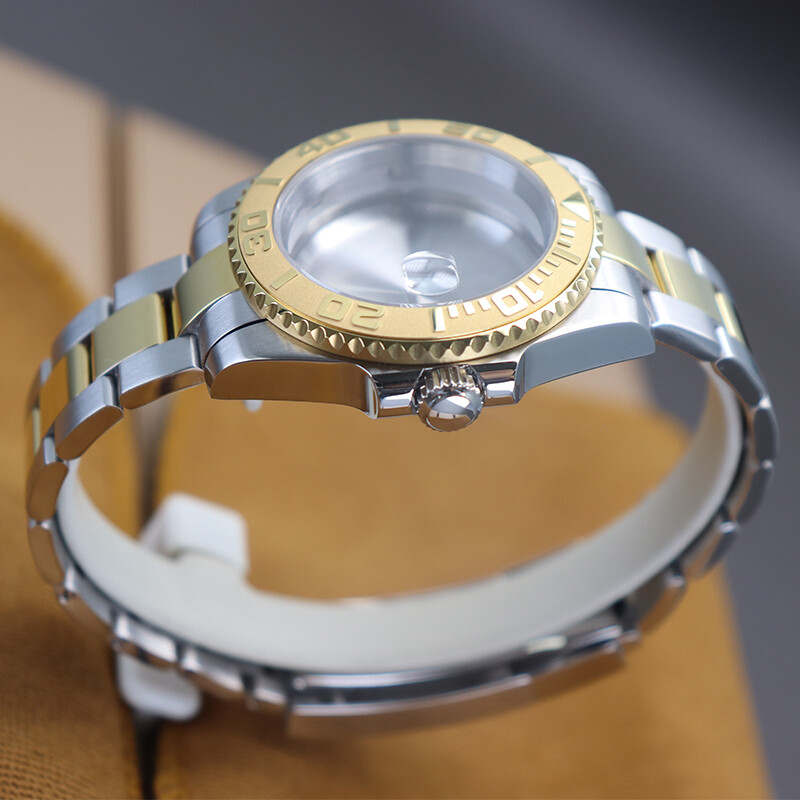 40mm Luxury men Watch Case Strap For Seiko Nh35 36/2824/8215 Movement 28.5mmDial