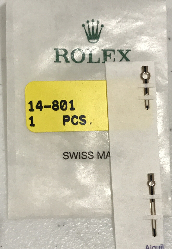 Rolex 1 Minute And 1 Hour Hands 14-801 Rose Gold / black Genuine Model 116528