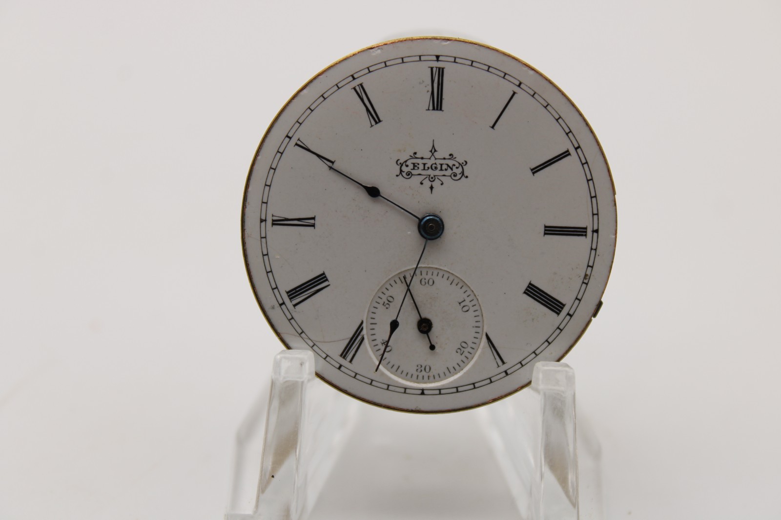 1895 ELGIN POCKET WATCH MOVEMENT 5507287 GRADE 118 6s 11j (JQ3)