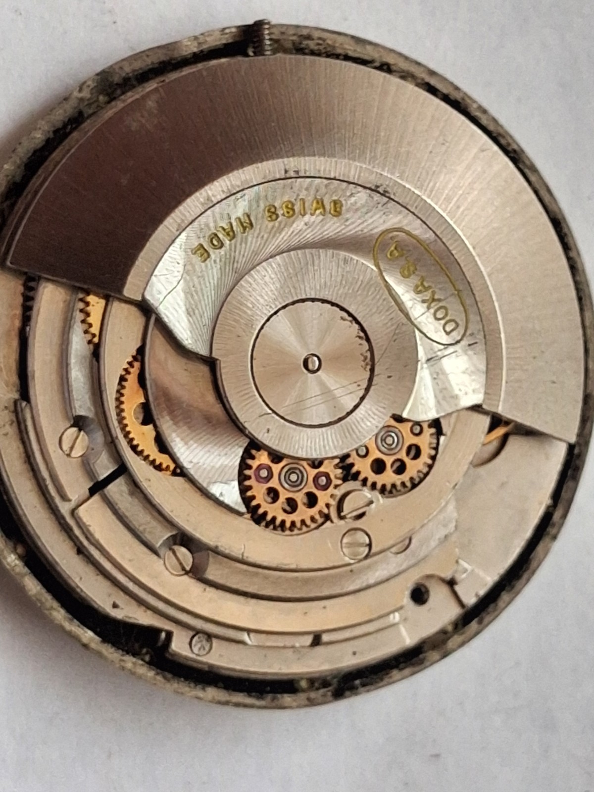 Doca cal.11 1/2 118 wristwatch movement Date.