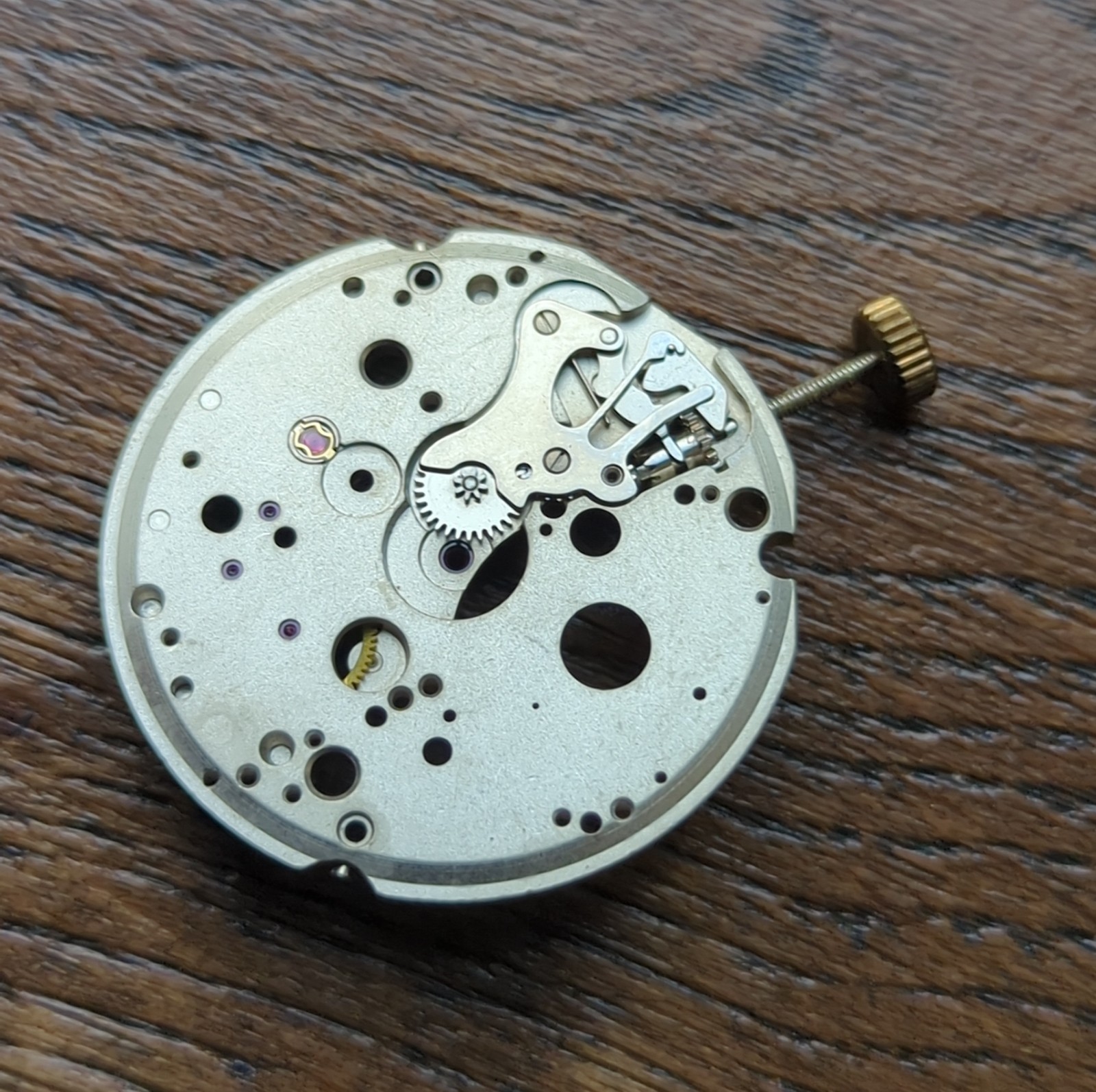 Valjoux 7736 Chronograph Movement Plate & Some Other Parts (BS15)