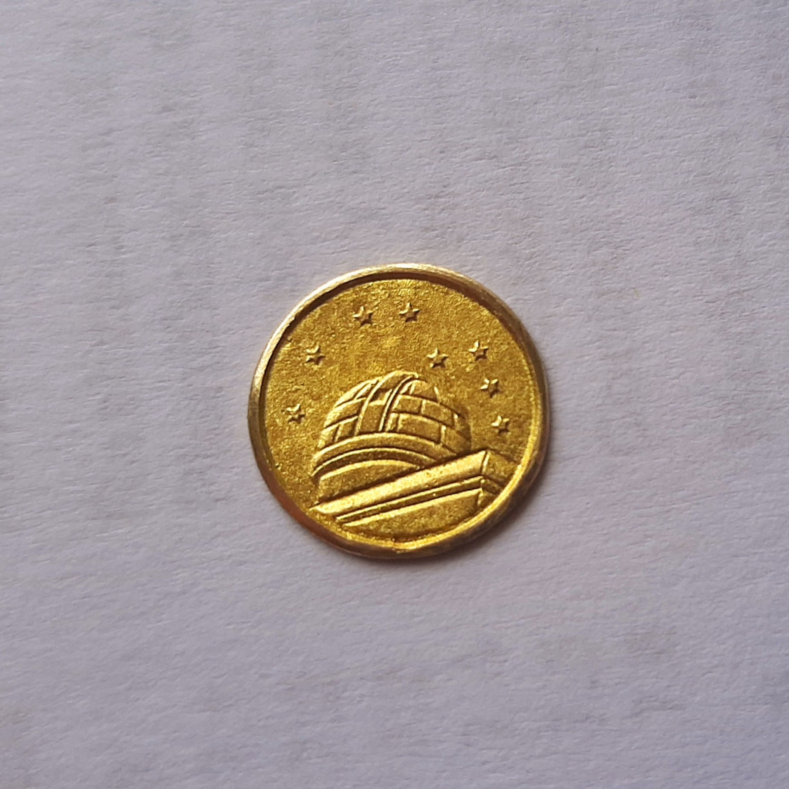 Omega Constellation Observatory for case back Medallion Medal Cap – Bronze Metal