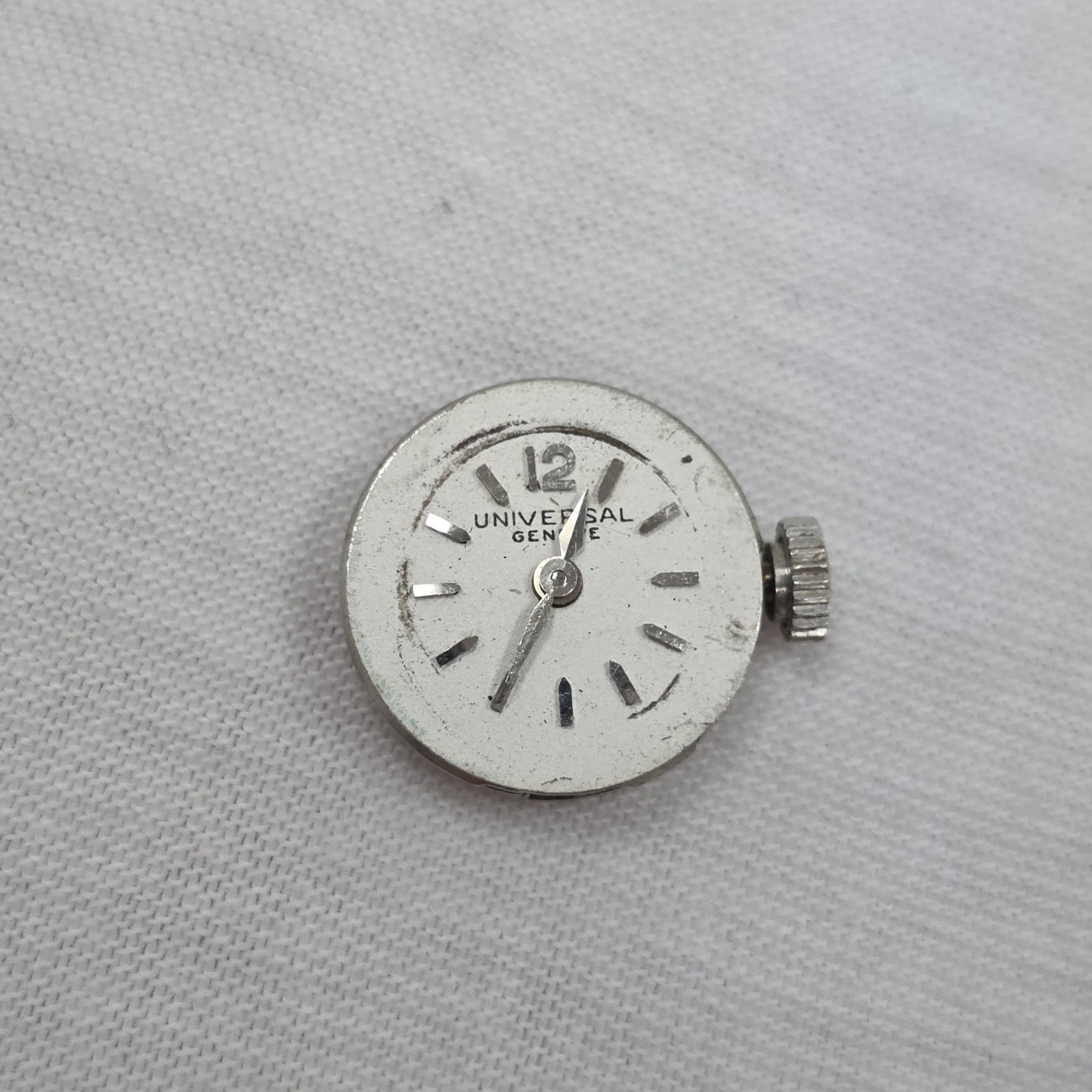 Vintage Universal Geneve Cal 541 17j Ladies Wristwatch Mechanical Movement Runs