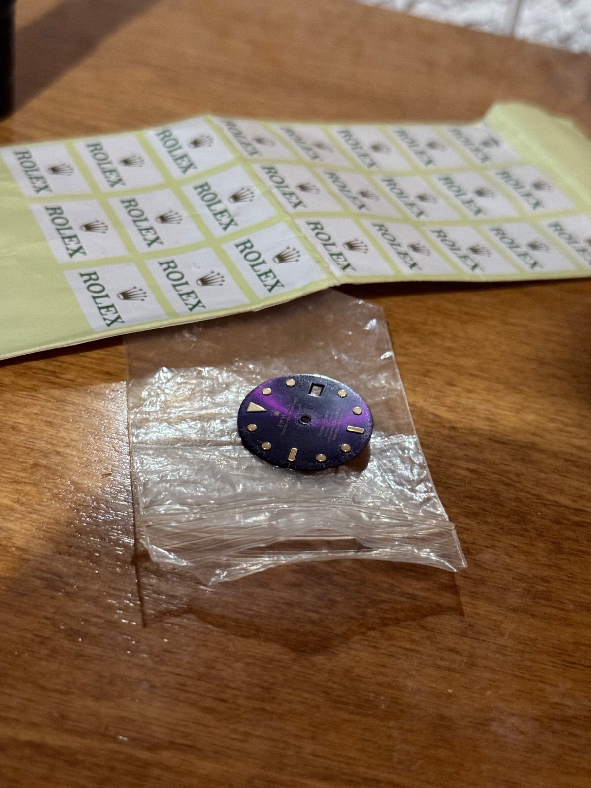 Rolex Ultra-Rare Rolex Submariner Purple / Blue Tritium Dial – Swiss-T 25 – 1661