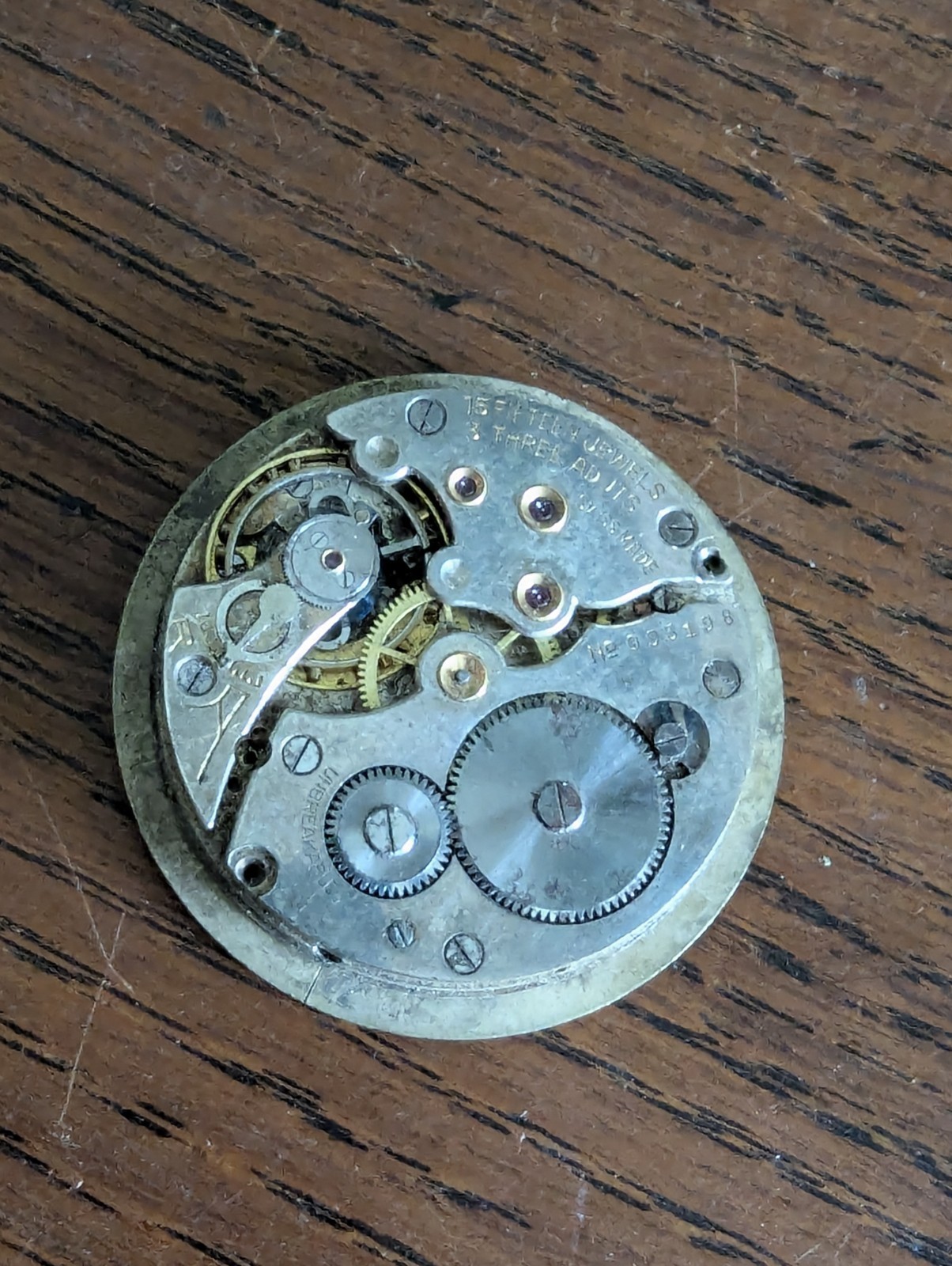 R Stewart Ltd, Glasgow, Pocket Watch Movement / Dial / Hands to Restore #N565