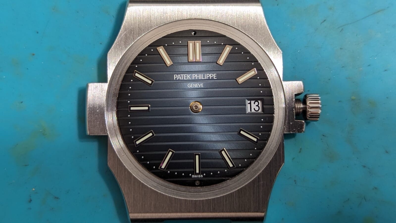 patek philippe 5711 dial & Hands LED (Large Embossed Dial)