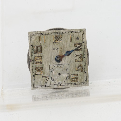 ELGIN 29554235 GRADE 430, 6/0s 7j TRENCH WRIST WATCH MOVEMENT FOR REPAIR (GS)